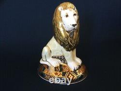 ROYAL CROWN DERBY LIMITED EDITION Heraldic lion