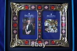 ROYAL CROWN DERBY OLD IMARI SGB DOUBLE PICTURE FRAME BRAND NEWithBOXED