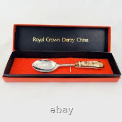 ROYAL CROWN DERBY OLD IMARI Set of 4 Forks 3 tine NEW IN BOX NEVER USED England
