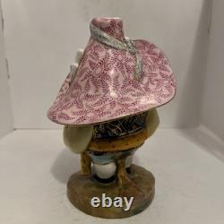 ROYAL CROWN DERBY Osmaston Road c1880 Grotesque Mansion Dwarf Figurine 6 1/2