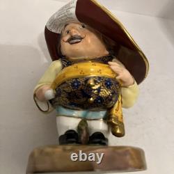 ROYAL CROWN DERBY Osmaston Road c1880 Grotesque Mansion Dwarf Figurine 6 1/2