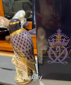 ROYAL CROWN DERBY PEREGRINE FALCON PaperWeight New in the Box