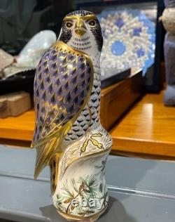 ROYAL CROWN DERBY PEREGRINE FALCON PaperWeight New in the Box