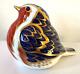 Royal Crown Derby Robin Paperweight Gold Stopper First Quality New