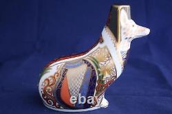 ROYAL CROWN DERBY WELSH CORGI LTD 222/500 BRAND NEWithBOXED