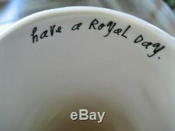 Rae Dunn Artisan Crown Have A Royal Day Tall Pitcher 2014 Extremely Rare Htf