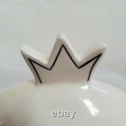 Rae Dunn Have A Royal Day Crown Queen Covered Butter/Cheese Dish