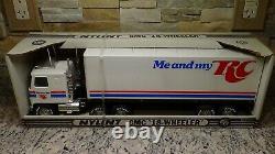 Rare 1980s Nylint 911-Z GMC Astro RC Cola Semi truck promo box truck Royal Crown