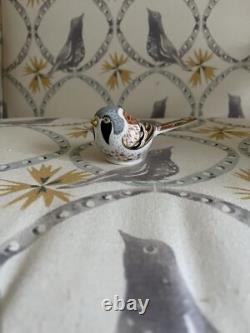 Rare Royal Crown Derby Bearded Tit Paperweight. Gold Stopper. Boxed. Pristine