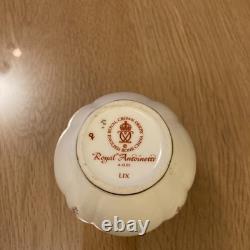 Rare Royal Crown Derby Royal Antoinette 8cm Small Vase Mint