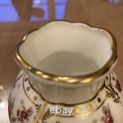 Rare Royal Crown Derby Royal Antoinette 8cm Small Vase Mint