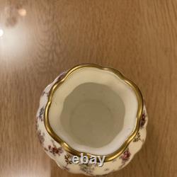 Rare Royal Crown Derby Royal Antoinette 8cm Small Vase Mint