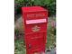 Replica Gpo Wall Mounted Royal Mail Crown Emblem Post Box Or Letter Box Red