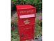 Replica Wall Mounted Royal Mail Crown Emblem Post Box Or Letter Box Red