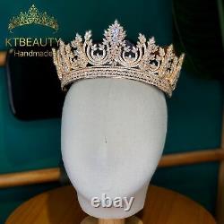 Rhinestone Half Around Tiara Crown Royal Bridal Wedding Dressing Crown Accessory