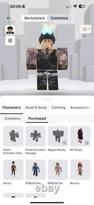Roblox Digital Items Bundle Includes 8-Bit Royal Crown Fast Delivery