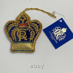 Royal Collection Trust King Charles III Coronation Crown Blue Ornament HM CR New