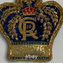 Royal Collection Trust King Charles III Coronation Crown Blue Ornament HM CR New