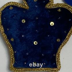 Royal Collection Trust King Charles III Coronation Crown Blue Ornament HM CR New