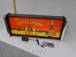 Royal Crown Cola LED Display lighted sign lightbox Wall Hanging Light