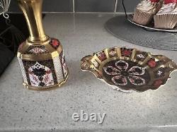 Royal Crown Derby 1128 Old Imari Bell And Duchess Sweet Tray