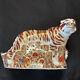 Royal Crown Derby 1994 Figure Of A Bengal Tiger W. 22cm Perfect Condition 5632