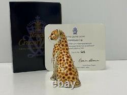 Royal Crown Derby 1st Quality Cheetah Cub Paperweight (545)