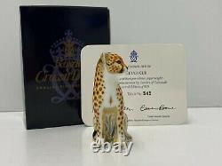 Royal Crown Derby 1st Quality Cheetah Cub Paperweight (545)