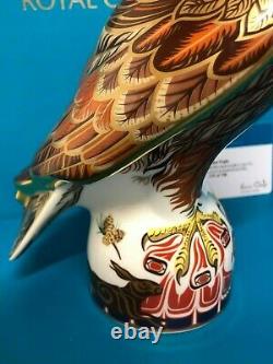 Royal Crown Derby 1st Quality Golden Eagle Paperweight
