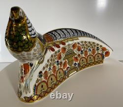 Royal Crown Derby 1st Quality Lady Amherst Pheasant Paperweight