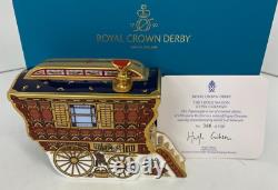 Royal Crown Derby 1st Quality Ledge Wagon Paperweight