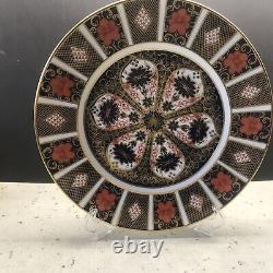 Royal Crown Derby 1st Quality Old Imari 1128 27 Cm Dinner Plate Perfect