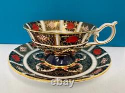 Royal Crown Derby 1st Quality Old Imari 1128 Elizabeth Tea Cup & Saucer