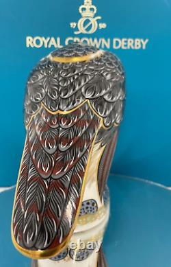 Royal Crown Derby 1st Quality Osprey Bird Paperweight