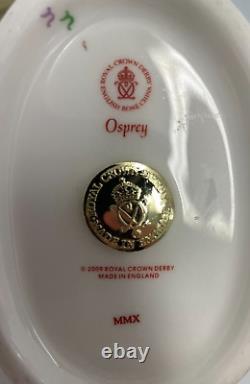 Royal Crown Derby 1st Quality Osprey Bird Paperweight