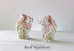Royal Crown Derby 1st Quality Red Squirrel Paperweight