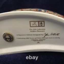 Royal Crown Derby 250 Collection Golden Pheasant, John Ablitt, 2000, Boxed