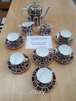 Royal Crown Derby 2nd Quality Old Imari 33 PIECE DINNER SET. BRAND NEW
