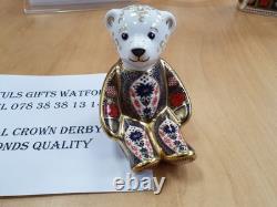 Royal Crown Derby 2nd Quality Old Imari SGB Bear Retail £348 (one bear)