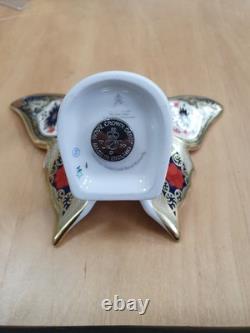 Royal Crown Derby 2nd Quality Old Imari SGB Pair of Butterflies