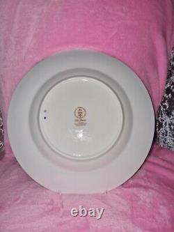Royal Crown Derby 2nd Quality Old Imari Solid Gold Band Dinner Plate