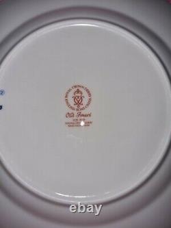 Royal Crown Derby 2nd Quality Old Imari Solid Gold Band Dinner Plate