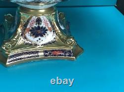 Royal Crown Derby 2nd Quality Old Imari Solid Gold Band Dolphin Bowl