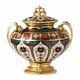 Royal Crown Derby 2nd Quality Old Imari Solid Gold Band Litherland Vase