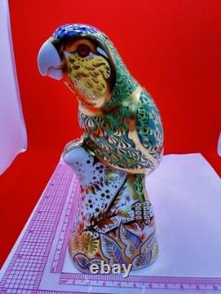 Royal Crown Derby Amazon Green Parrot 2005. Limited Edition 1494 0f 2500