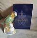 Royal Crown Derby Amazon Green Parrot. Limited Edition. Cert. Gold Stopper. Box