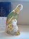 Royal Crown Derby Amazon Green Parrot Paperweight Gold Stopper