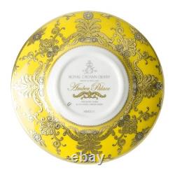 Royal Crown Derby Amber Palace Coffee / Demitasse Cup & Saucer (#76)