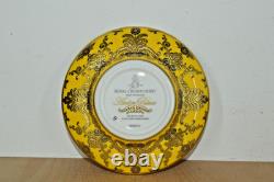 Royal Crown Derby Amber Palace Coffee / Demitasse Cup & Saucer (#76)