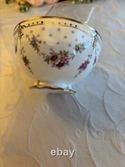 Royal Crown Derby Antionette Bone China sugar bowl